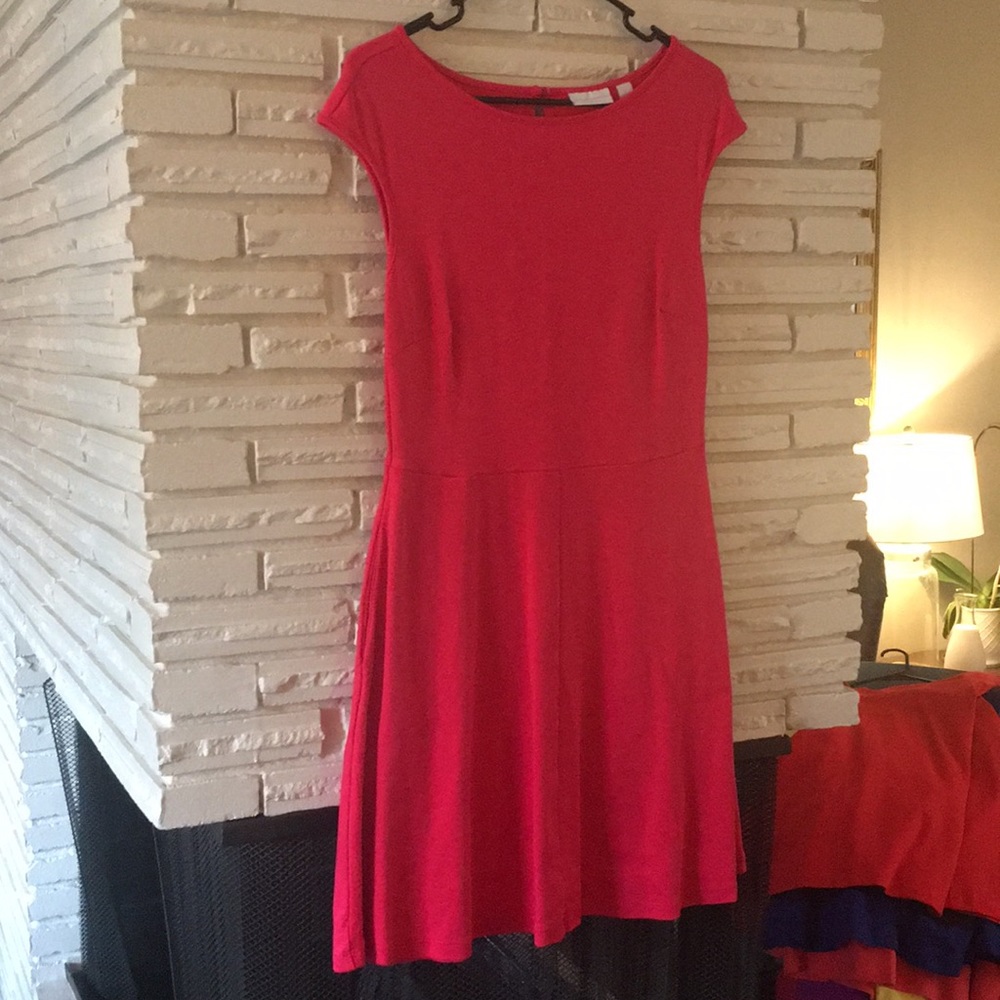 New York & Company boatneck cotton fit and flare